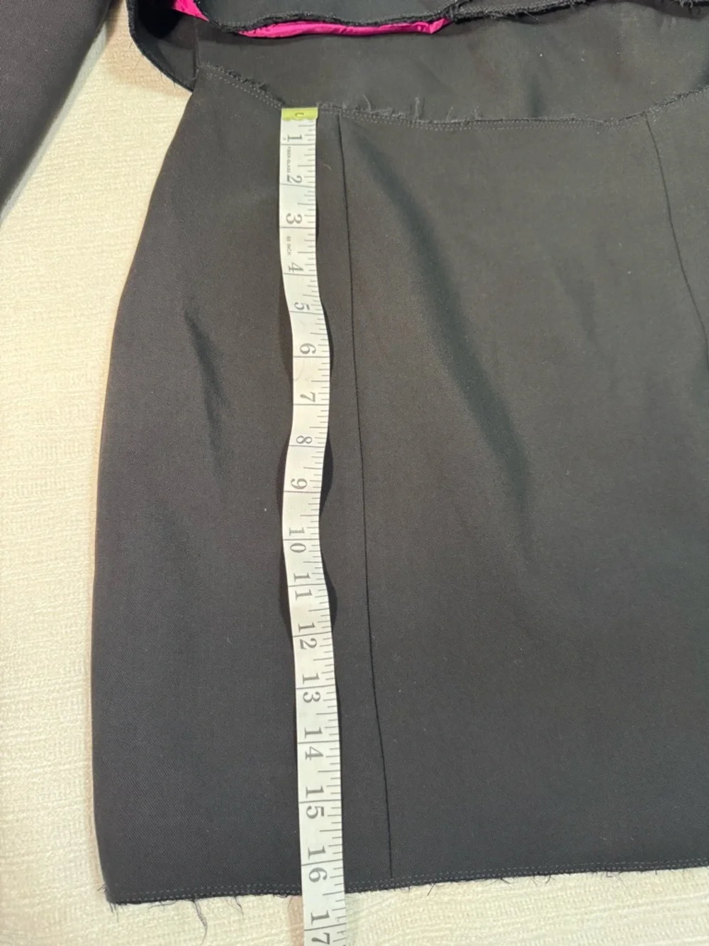 HADERA Mini Dress From The Brand GAUGE81, look like two pieces Suit. - Picture 5 of 12